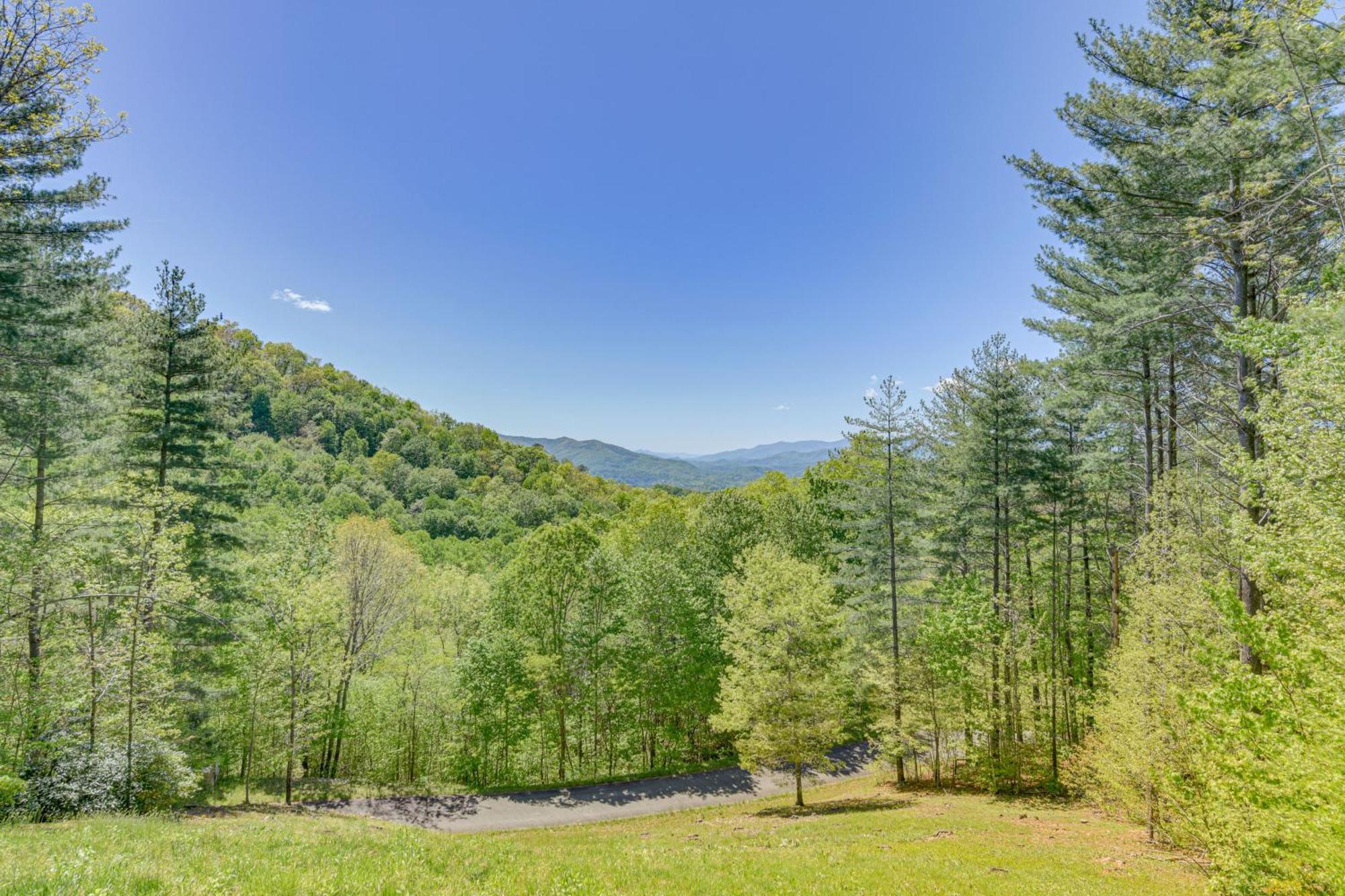 Sweeping Smoky Mountains Vacation Rental Whittier Exteriér fotografie